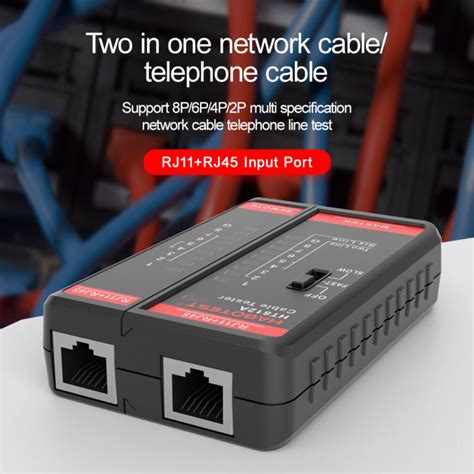 Cable Lan Tester High Precision Network Cable Tester Rj45 Rj11 .